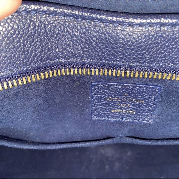 Louis Vuitton Popincourt PM Monogram PM Blue Canvas, Leather Tote Bag - Picture 10 of 11